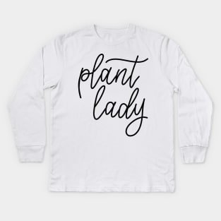 PLANT LADY Kids Long Sleeve T-Shirt